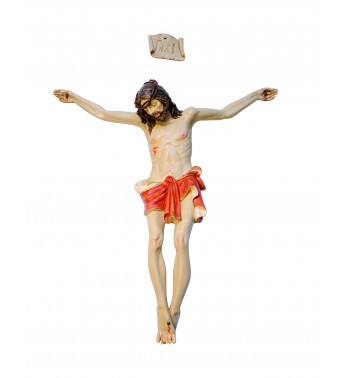 Corpo di Cristo in resina n.18 cm.180