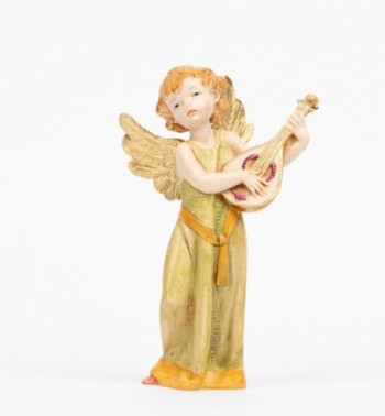 Angelo con mandolino (362) tipo porcellana cm.15