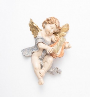 Angelo con lira (665) tipo porcellana cm.36