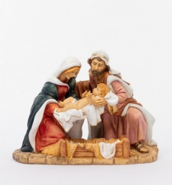 Sacra famiglia in resina (893) cm.36