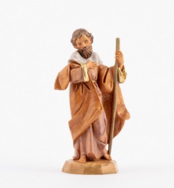 San Giuseppe (1v) per presepe cm.12