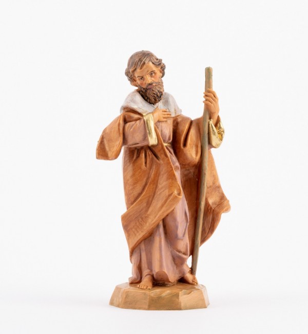 San Giuseppe (1v) per presepe cm.12