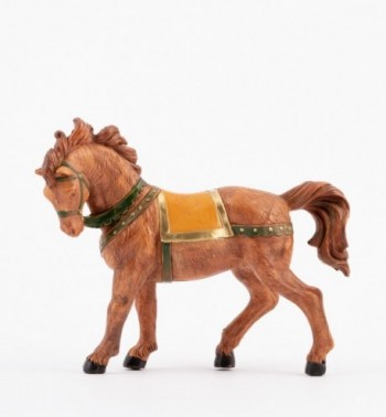 Cavallo marrone per presepe cm.12