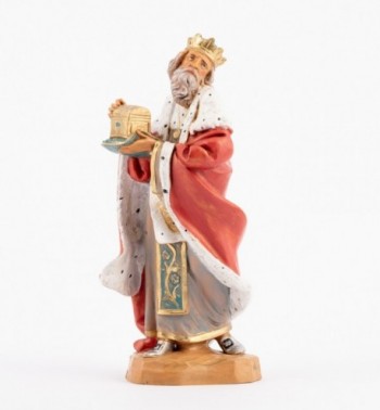 Re bianco (302) per presepe cm.19