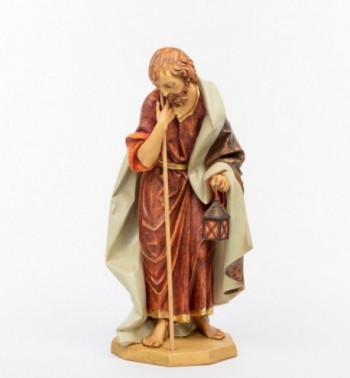 San Giuseppe in resina per presepe cm.85