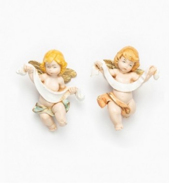 Angeli con fascia (96-7) tipo porcellana cm.7
