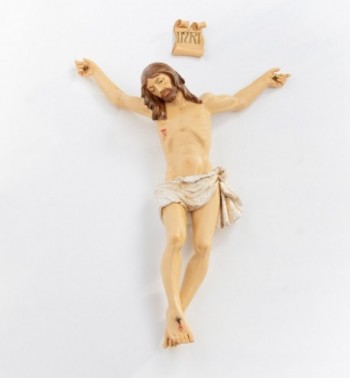 Corpo di Cristo in resina n.13 cm.85