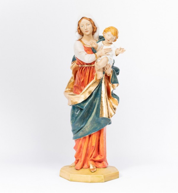 Madonna con Bambino in resina cm.110