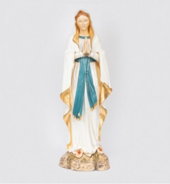 Madonna di Lourdes in resina cm.174