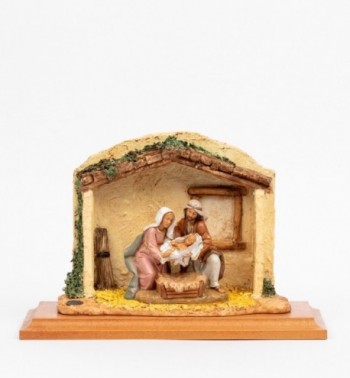 Scena Nascita Gesù con personaggi cm.12