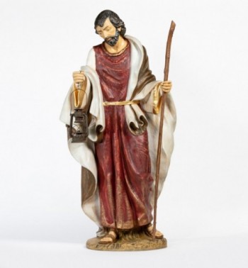 San Giuseppe in resina per presepe cm.180