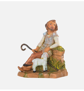 Pastore (730) per presepe cm.12