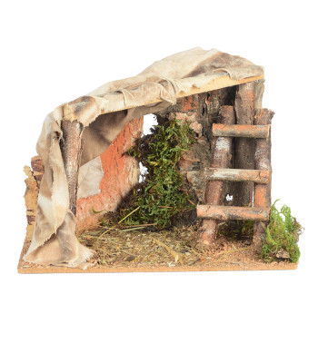 Casa dei daini in legno  n.1842 per cm.12