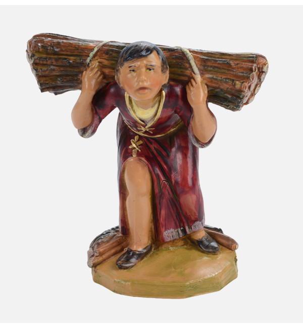 Pastore (737) per presepe cm.12 con scatola litografata